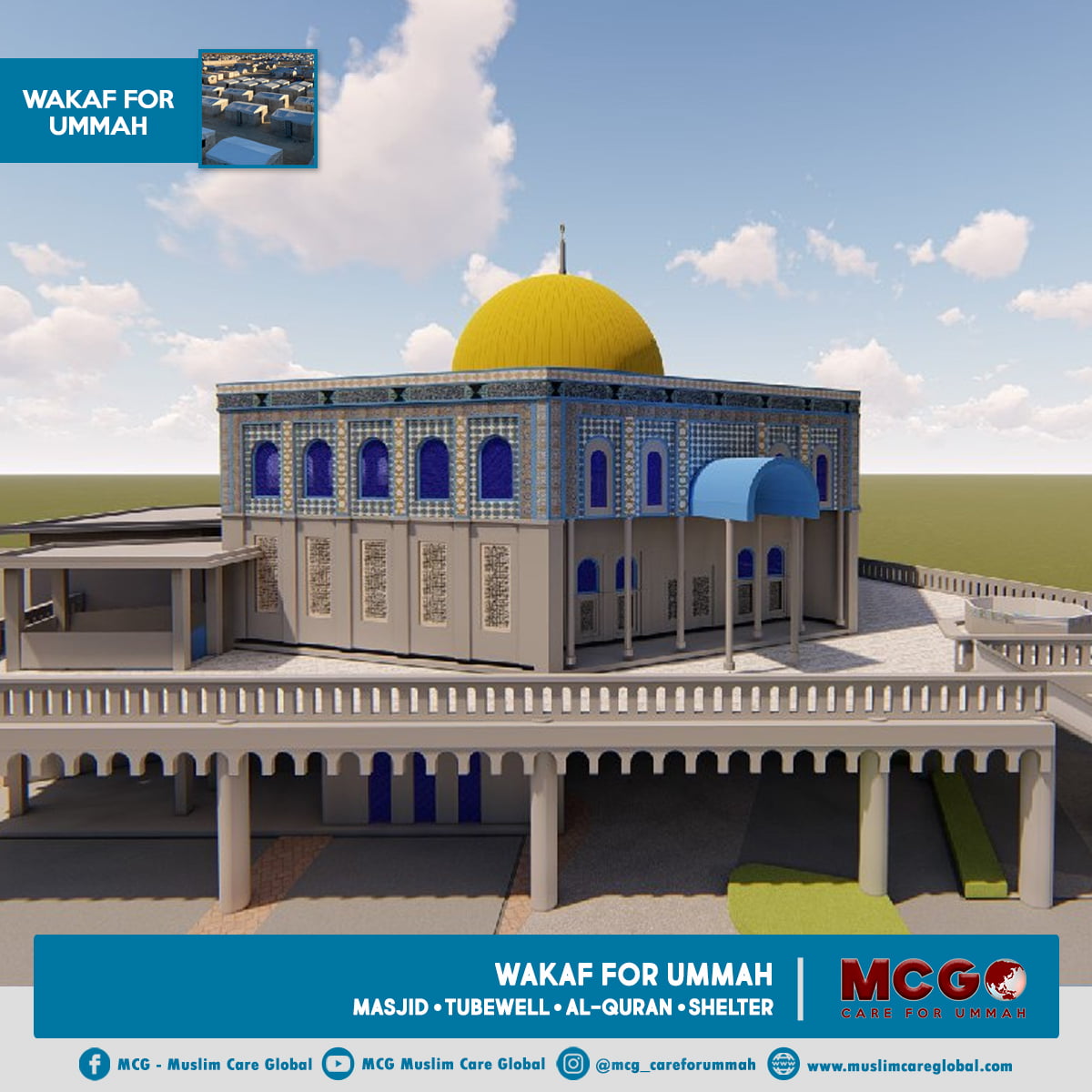 WAKAF FOR UMMAH – Muslim Care Global